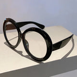 Vintage Round Frame Fashion Glasses For Women
