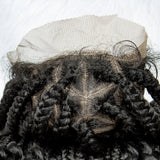 Full Lace Big Knotless Braided  Synthetic Wigs