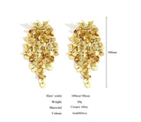 Women's Shiny Sequins Long Tassel Earrings