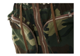 Women's High Waist Camouflage Cargo Skirt